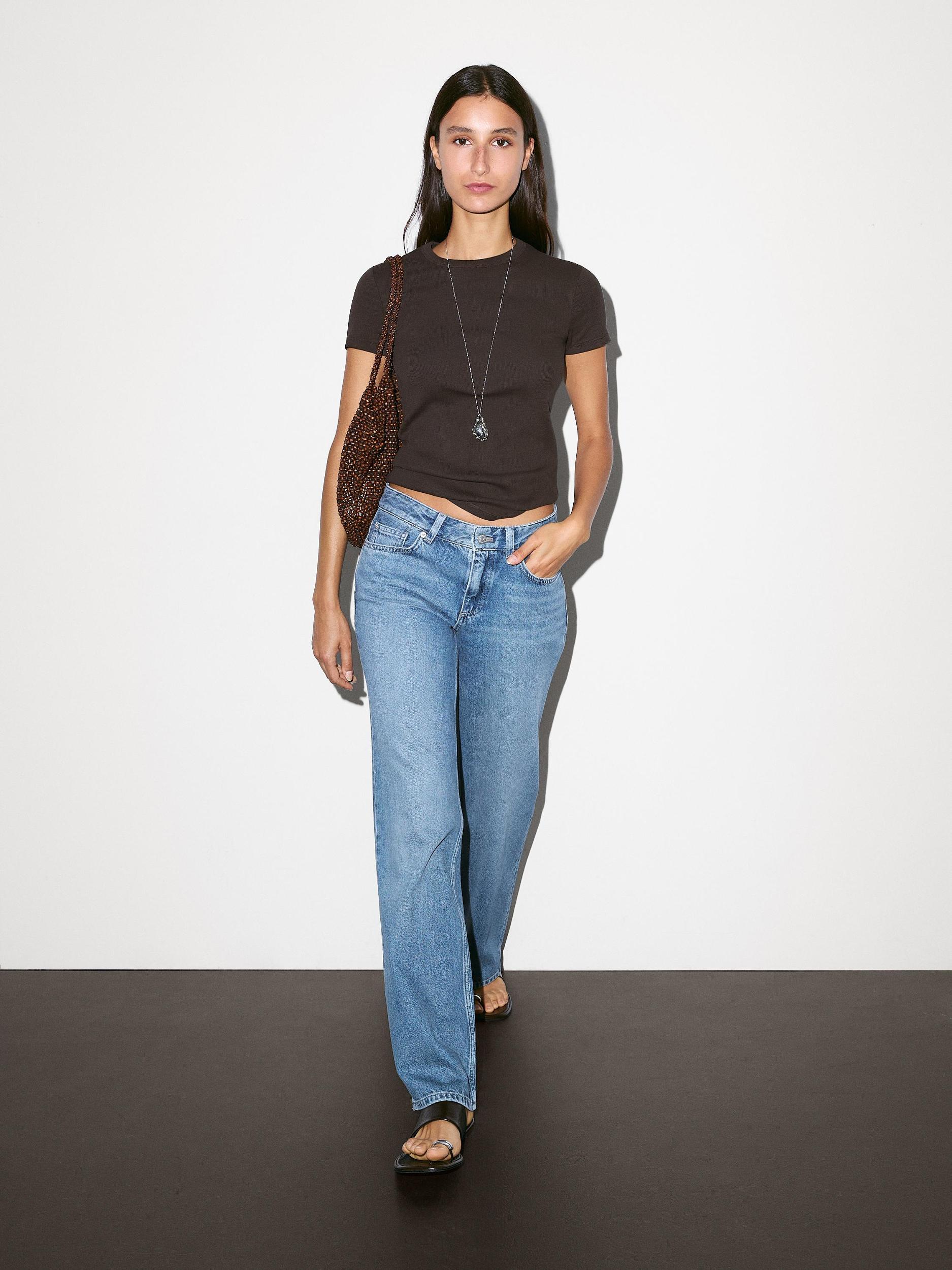 Short sleeve cotton blend T-shirt Product Image