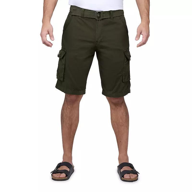 Men's RAW X by Xray Regular-Fit Belted Button Cargo Shorts,  Product Image
