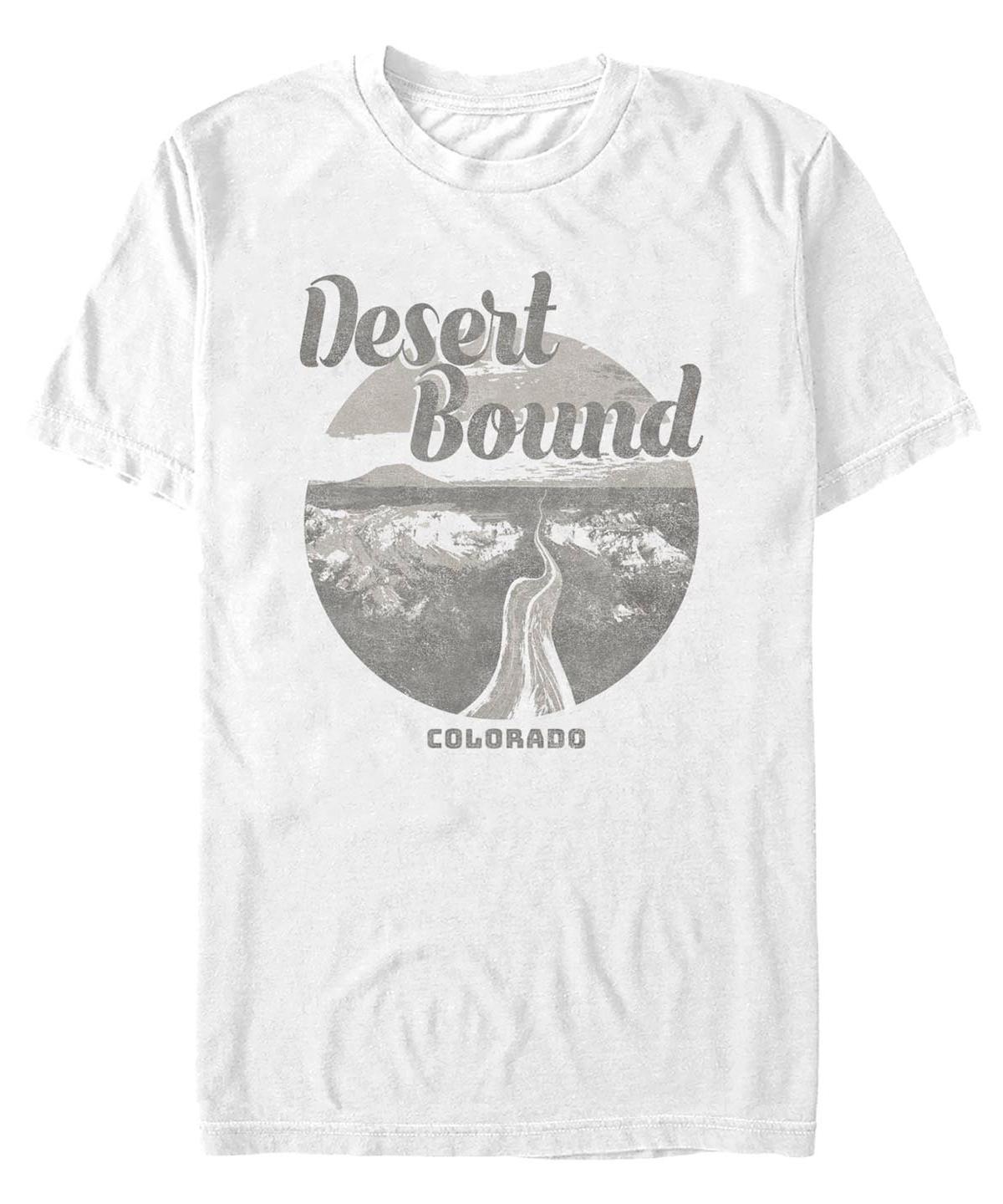 Men's Desert Bound Colorado Gray Logo Tee, Size: XXL, White Product Image