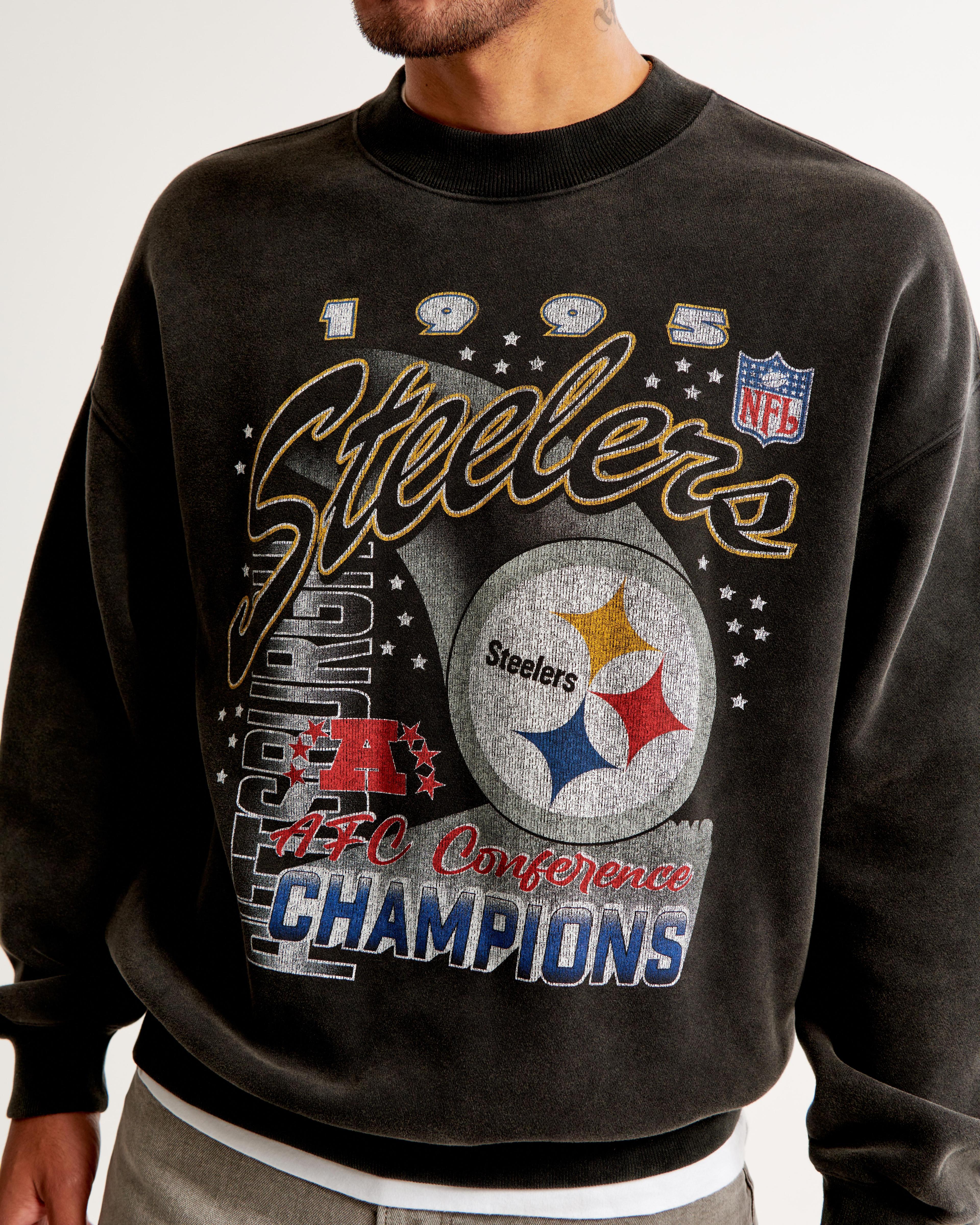 Denver Broncos Graphic Crew Sweatshirt Product Image