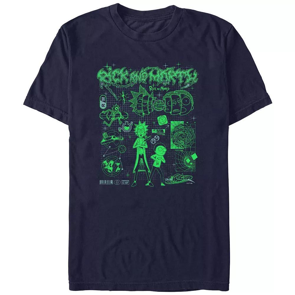 Men's Rick And Morty Intelligent Design Graphic Tee,  Product Image