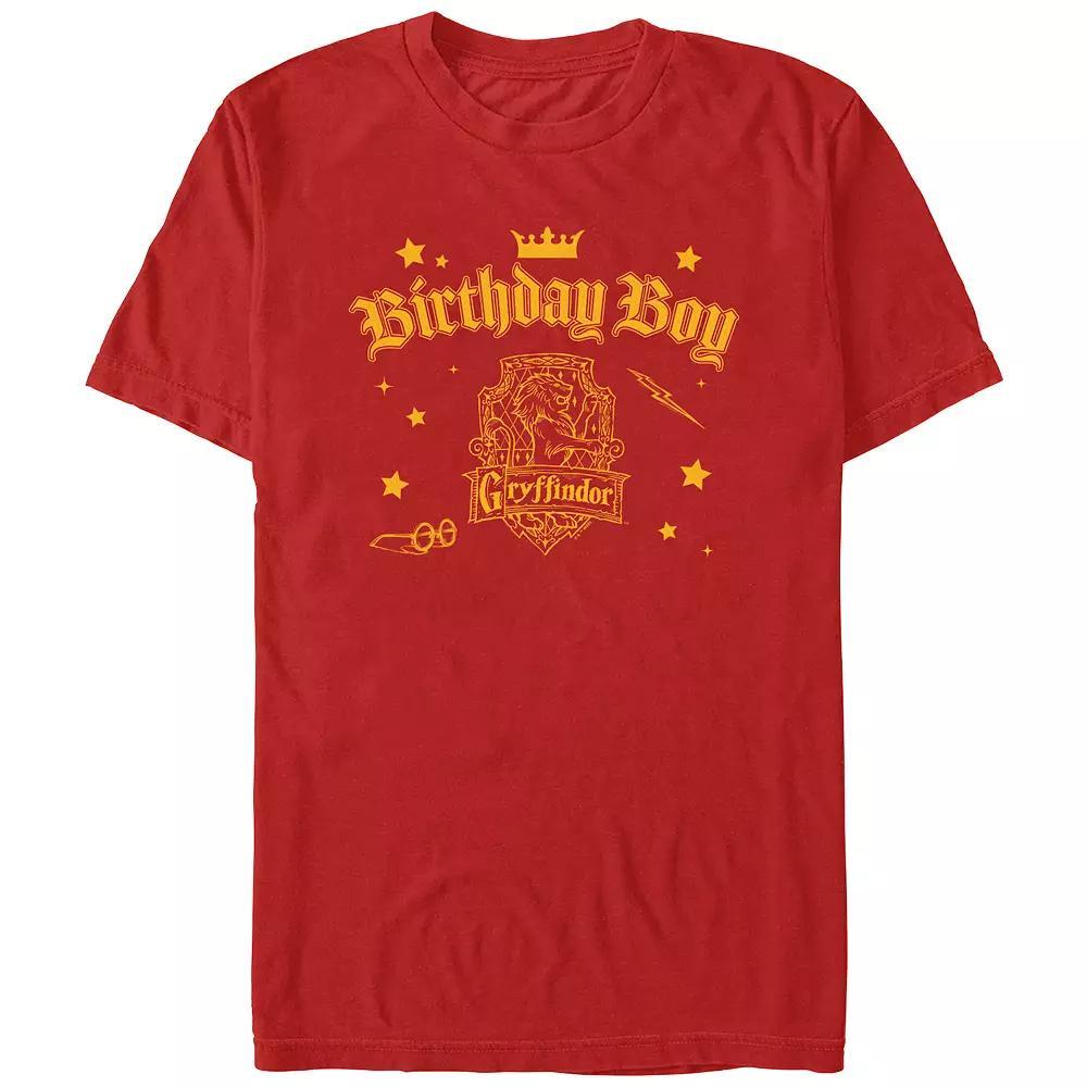 Men's Harry Potter Gryffindor Birthday Boy Graphic Tee,  Product Image