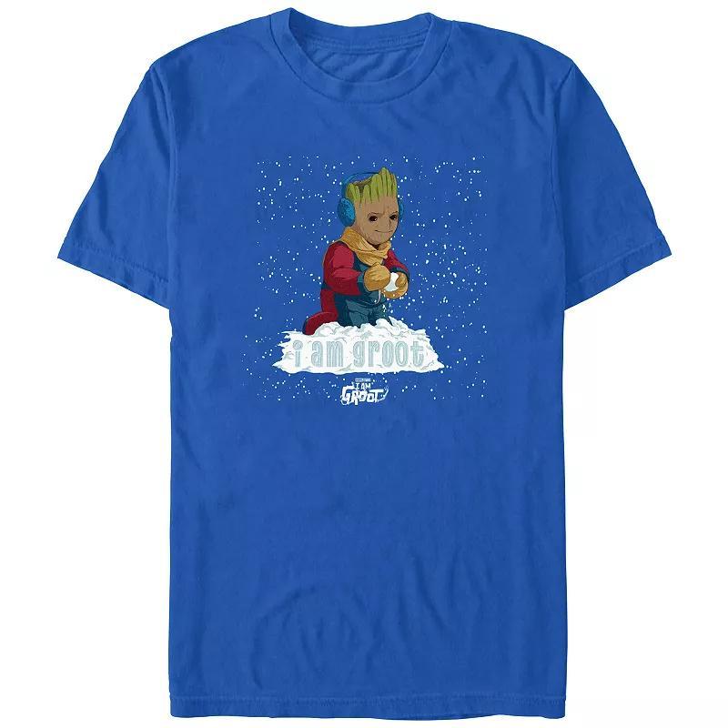 Mens I Am Groot Snowball Ready Graphic Tee Product Image