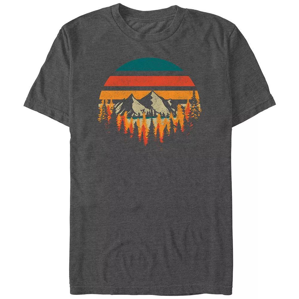 Big & Tall Forest Sunset Graphic Tee, Men's,  Product Image