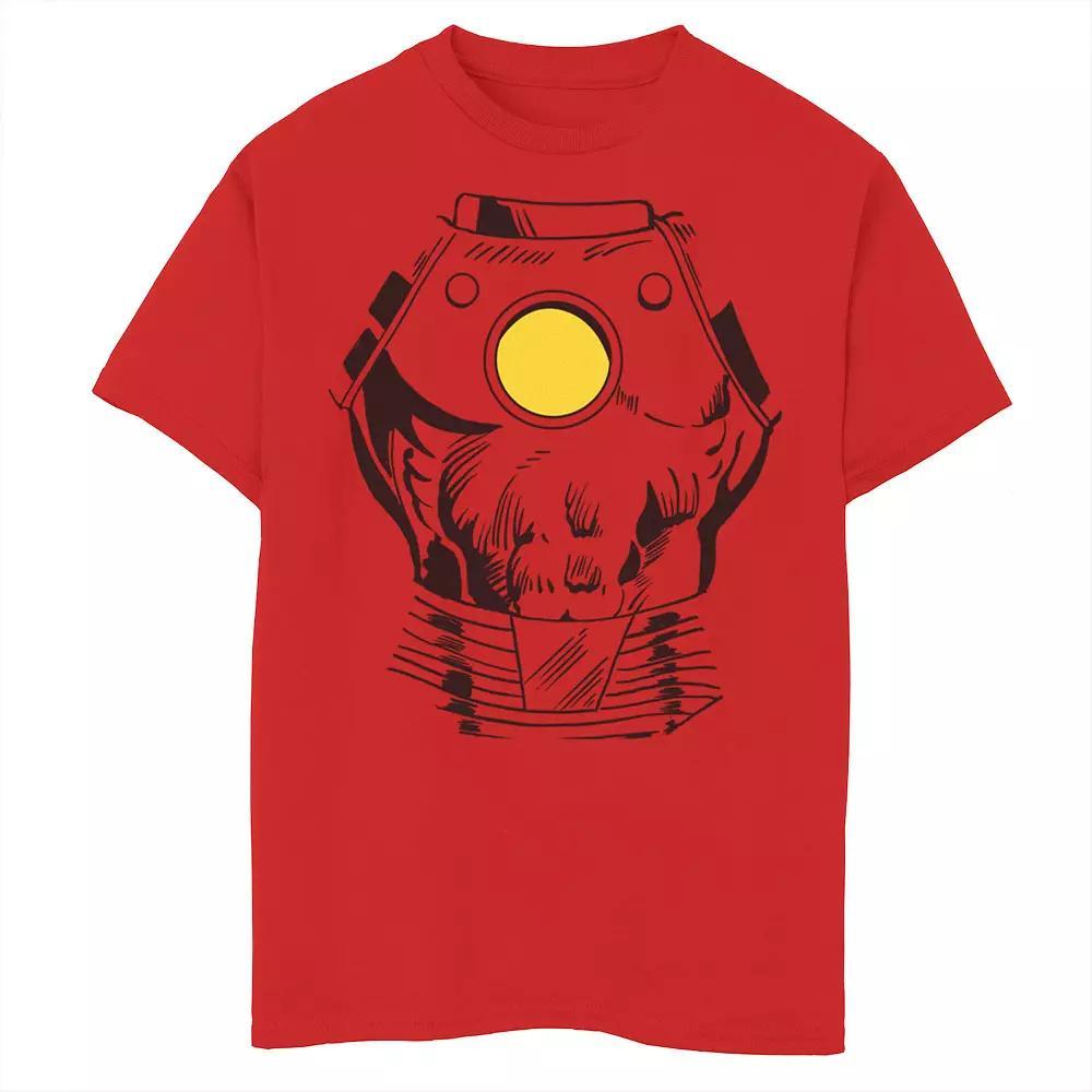 Boys 6-20 Marvel Iron Man Super Retro Halloween Cosplay Tee, Boy's,  Product Image