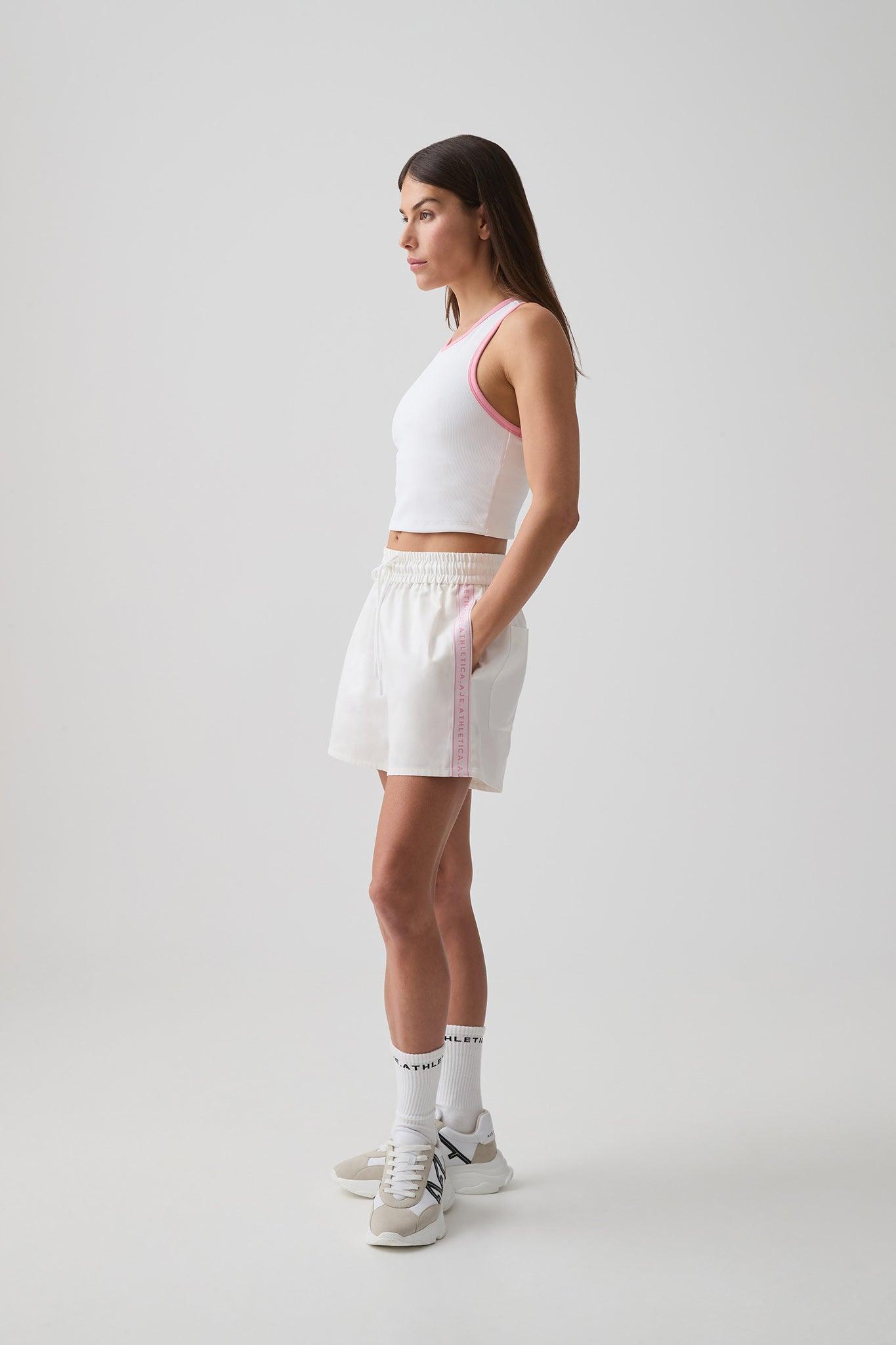 Cropped Open Knit Tank 106 Product Image