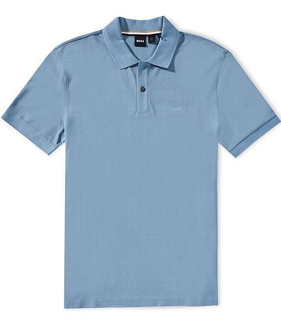 Hugo Boss BOSS Pallas Pima Cotton Short Sleeve Polo Shirt Product Image