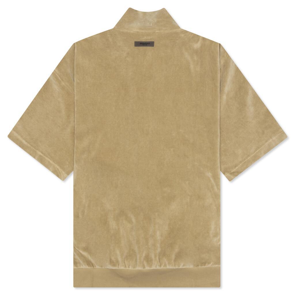 Essentials Women's Velour Mockneck - Oak Female Product Image