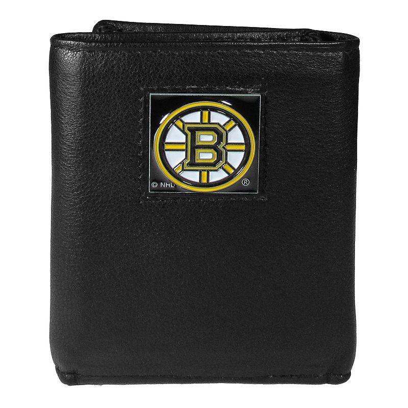 Mens Boston Bruins Trifold Wallet Product Image