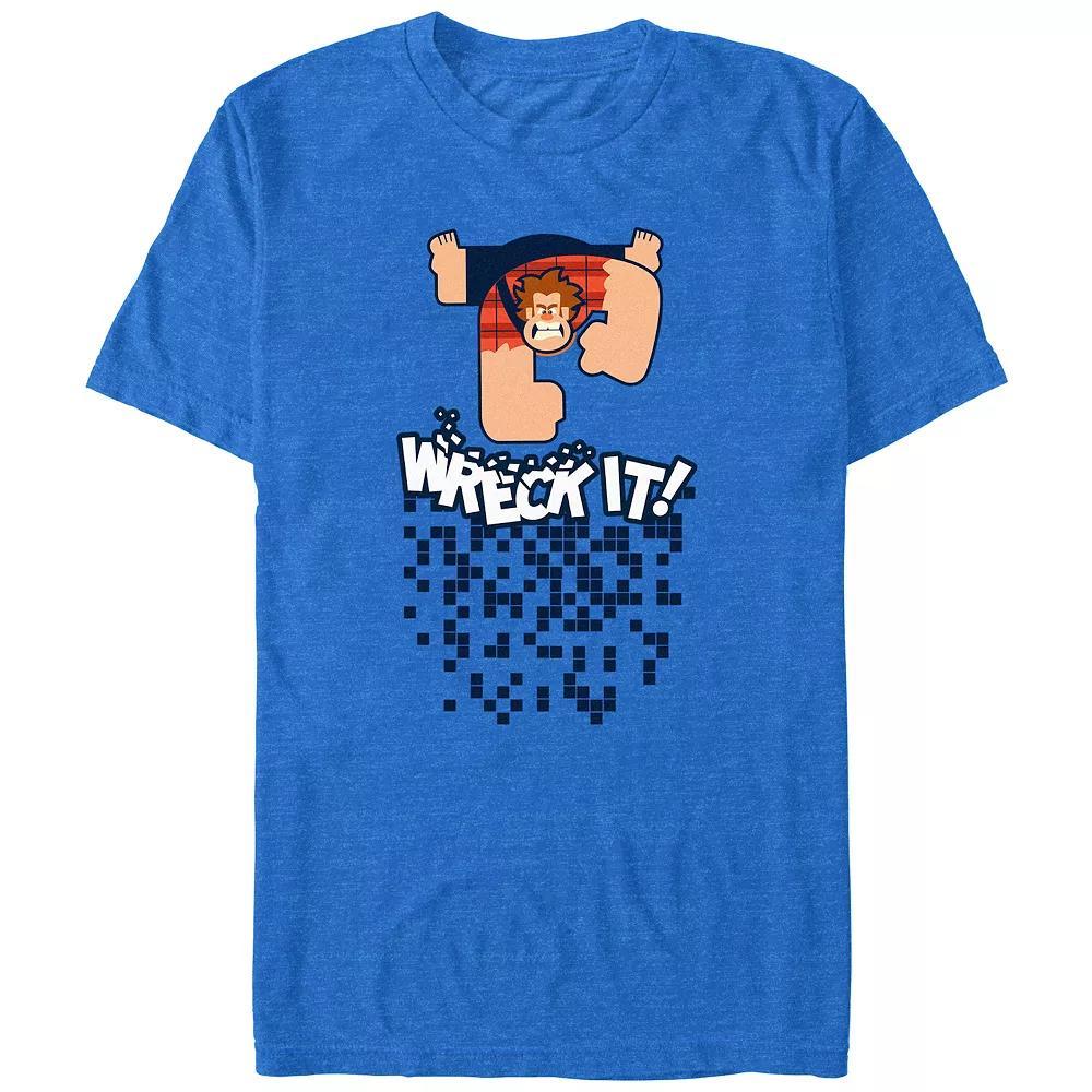 Big & Tall Wreck It Ralph Wrecking It Graphic Tee, Men's,  Product Image