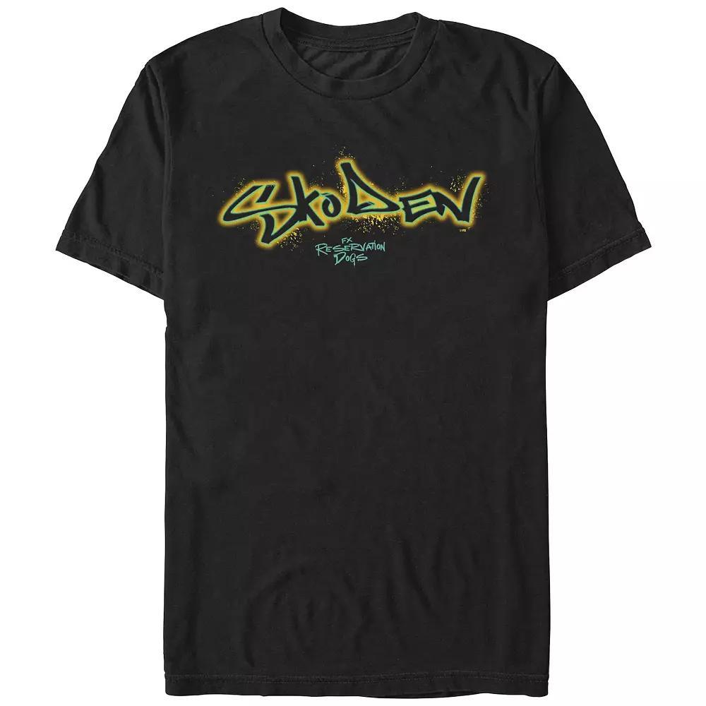 Men's Reservation Dogs Skoden Graffiti Graphic Tee,  Product Image