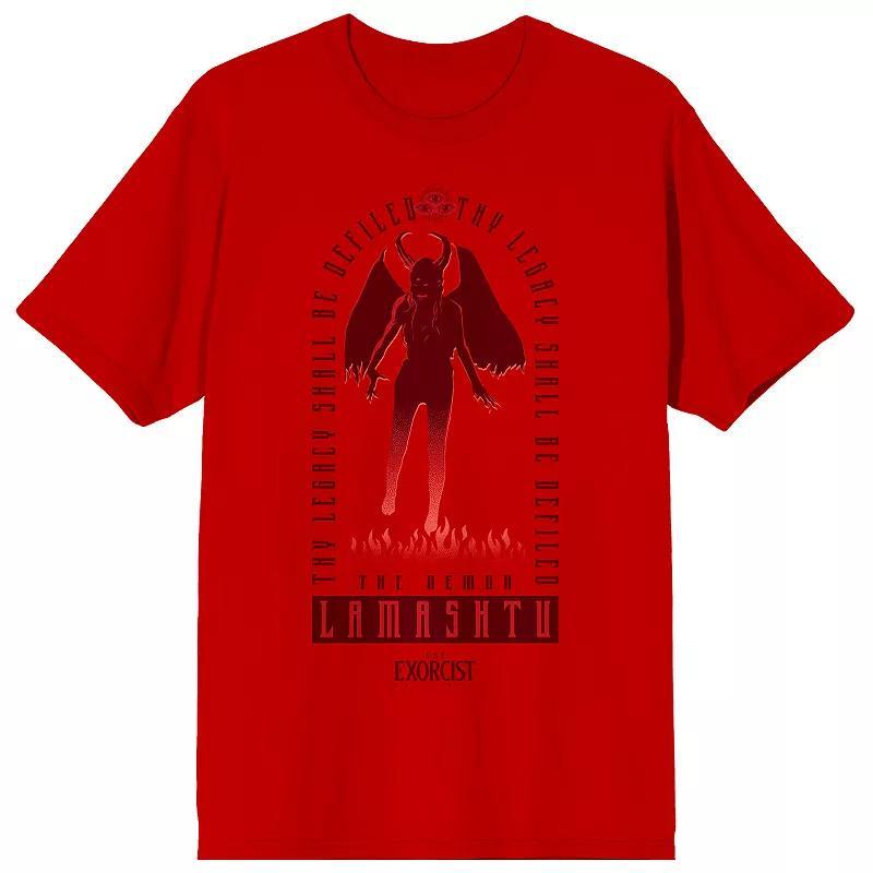 Men's The Exorcist 2023 Thy Legacy Short Sleeve Graphic T-Shirt, Size: XXL, Red Product Image