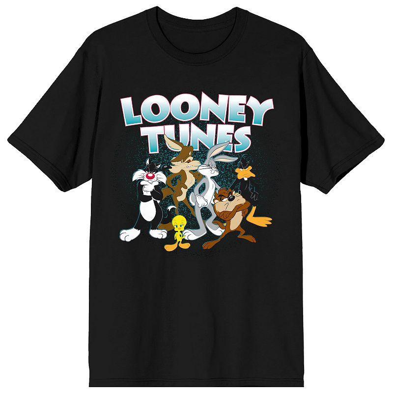 Men's Looney Tunes Classic Tee, Size: Medium, Black Product Image