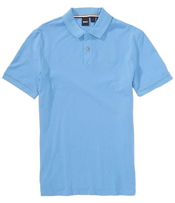 Hugo Boss BOSS Pallas Pima Cotton Short Sleeve Polo Shirt Product Image