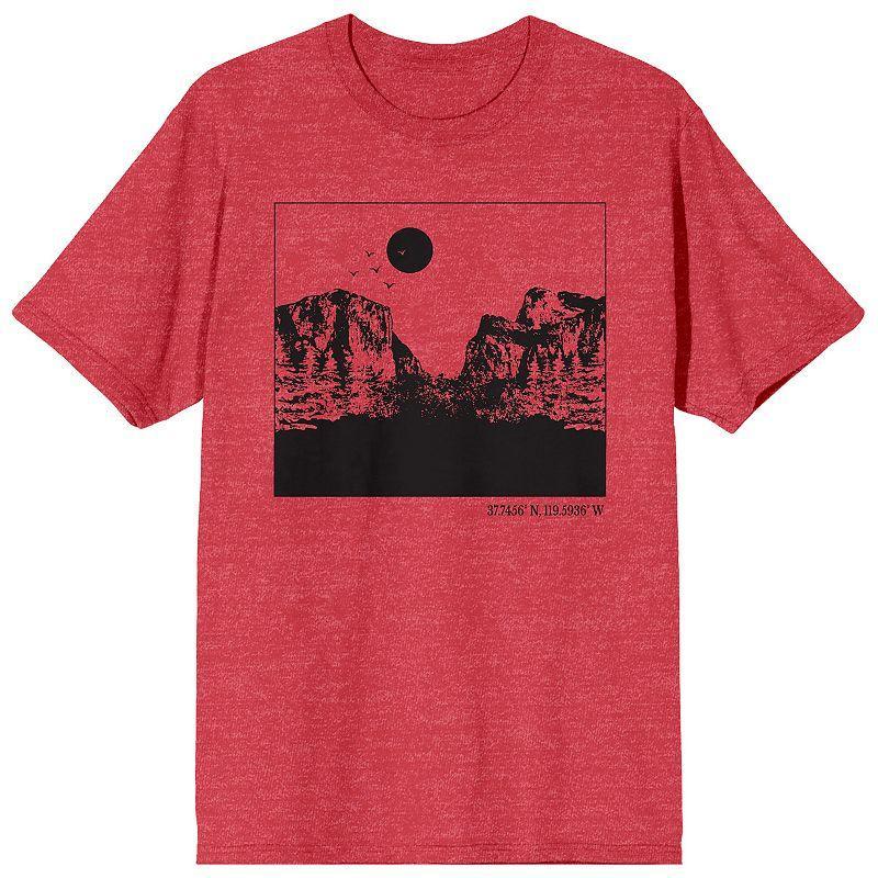 Men's Adventure Society Rocky Land Tee, Size: XXL, Red Product Image