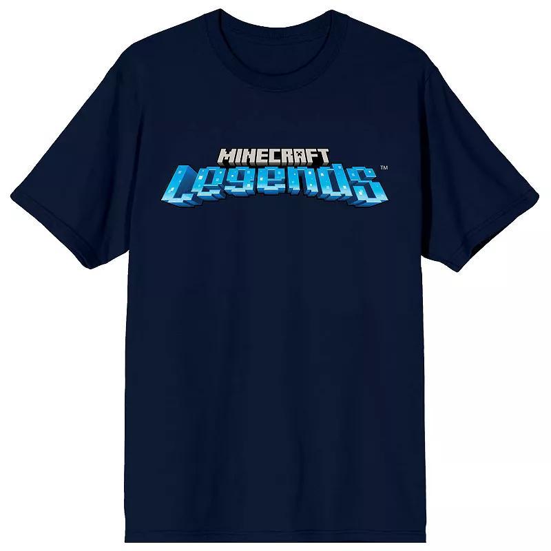 Mens Minecraft Legends Logo Short Sleeve Graphic Tee Product Image