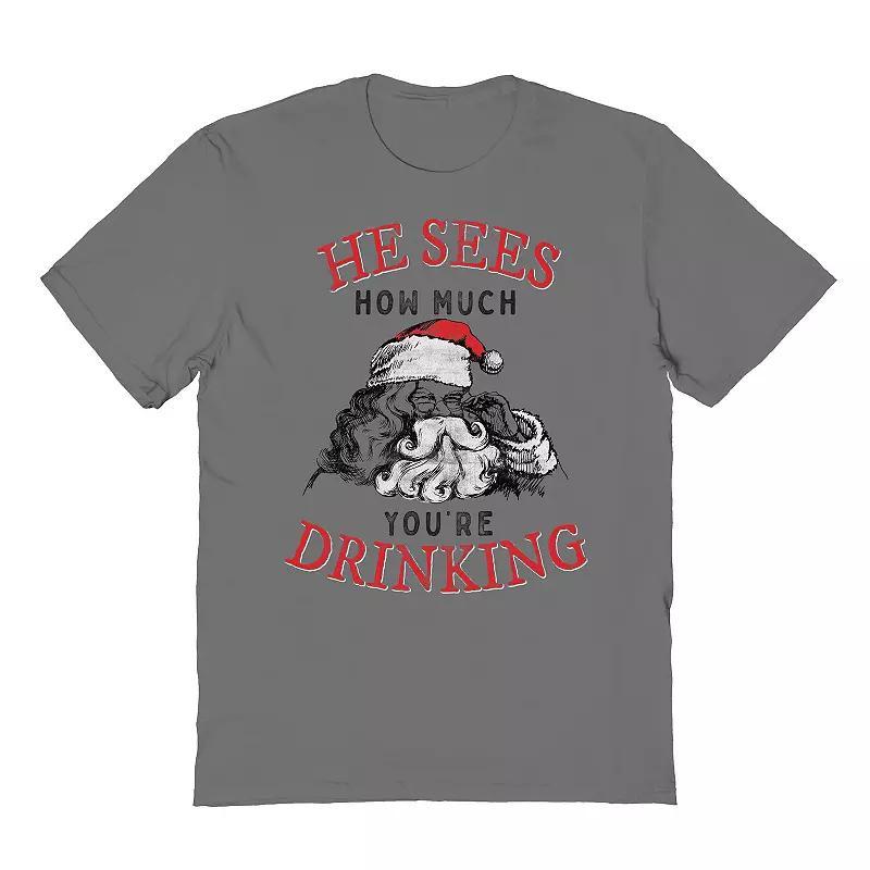 Men's He Sees How Much Graphic Tee, Adult Unisex,  Product Image