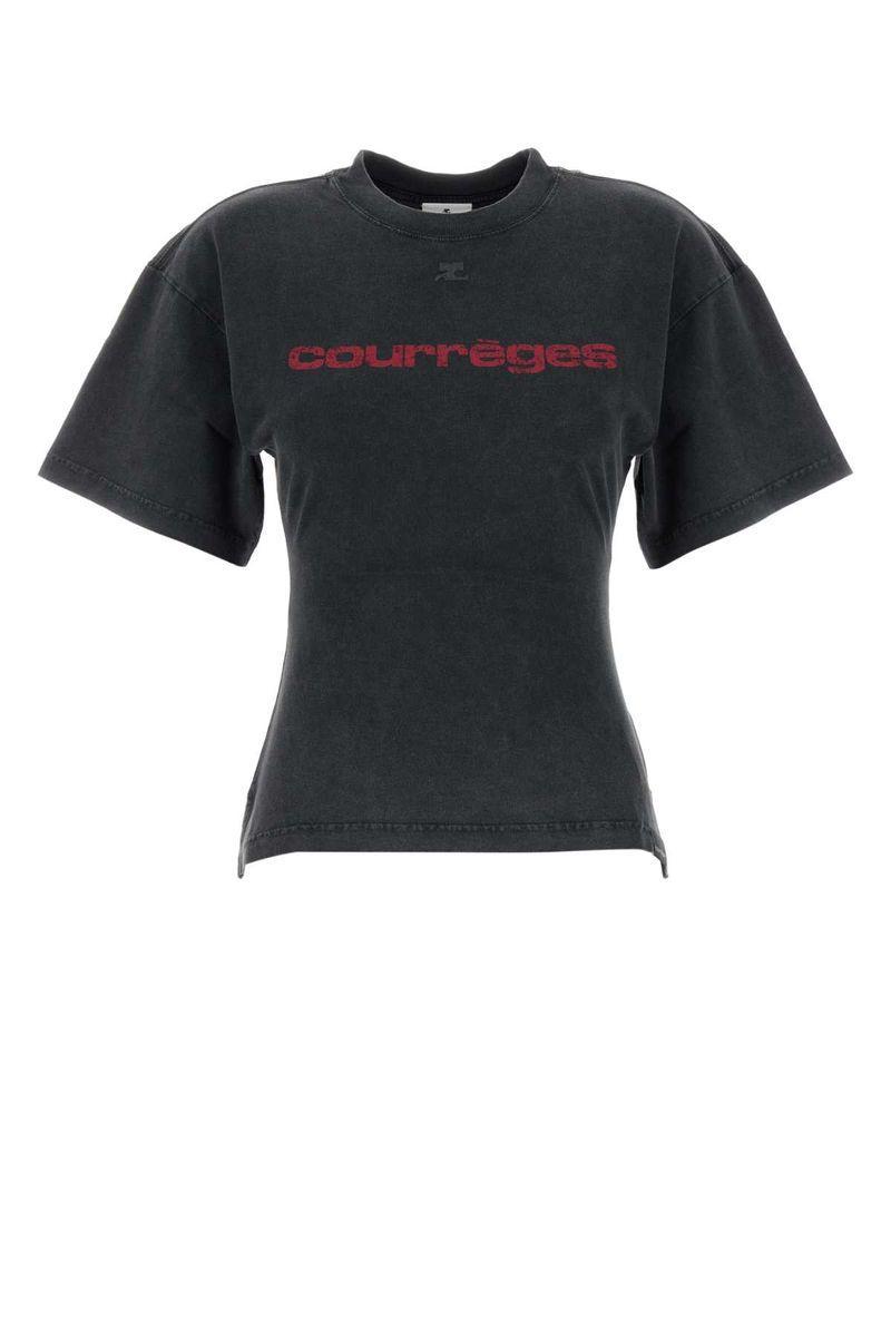 COURRÈGES T-shirts And Polos In Grey Product Image