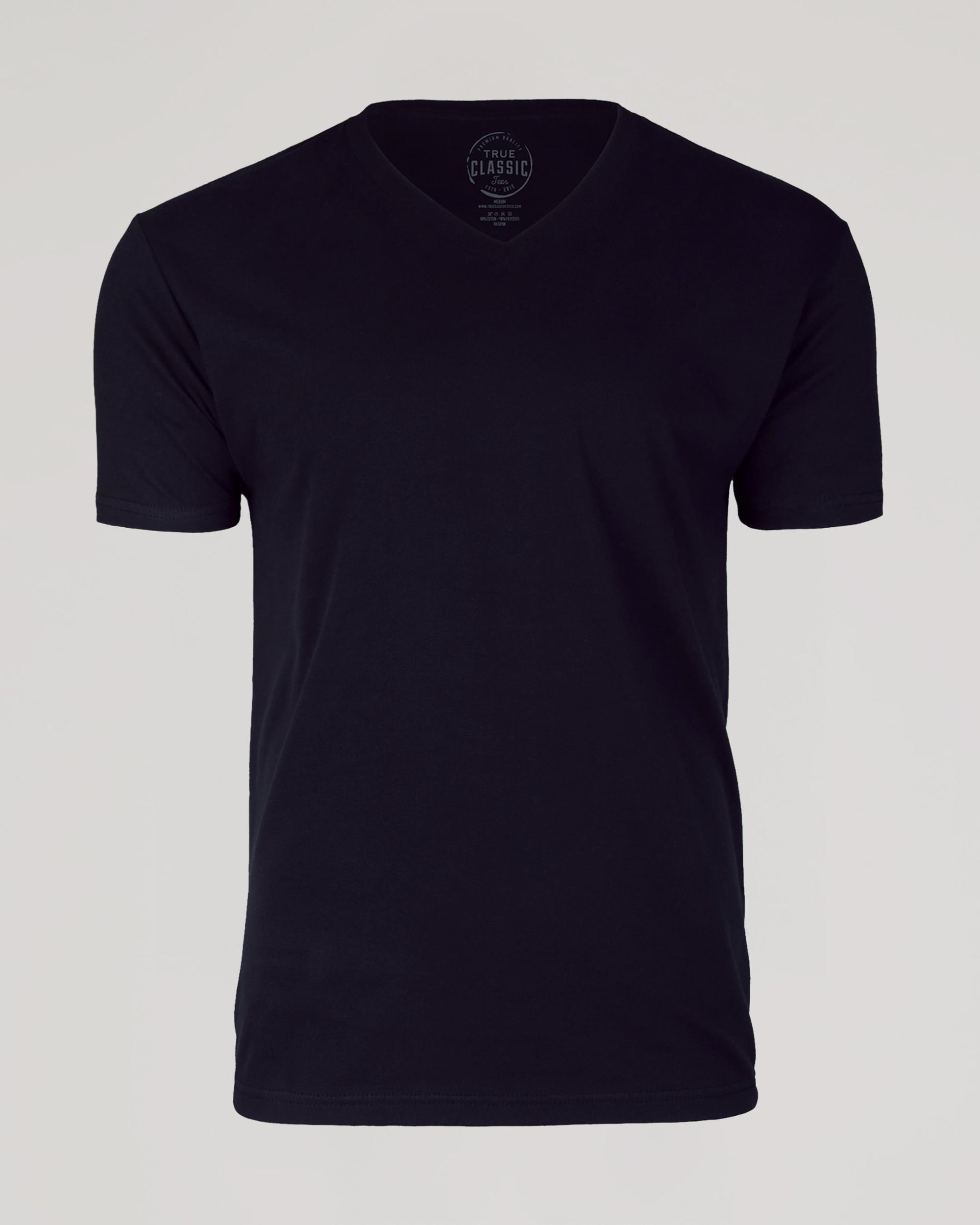 Black Classic V-Neck Product Image