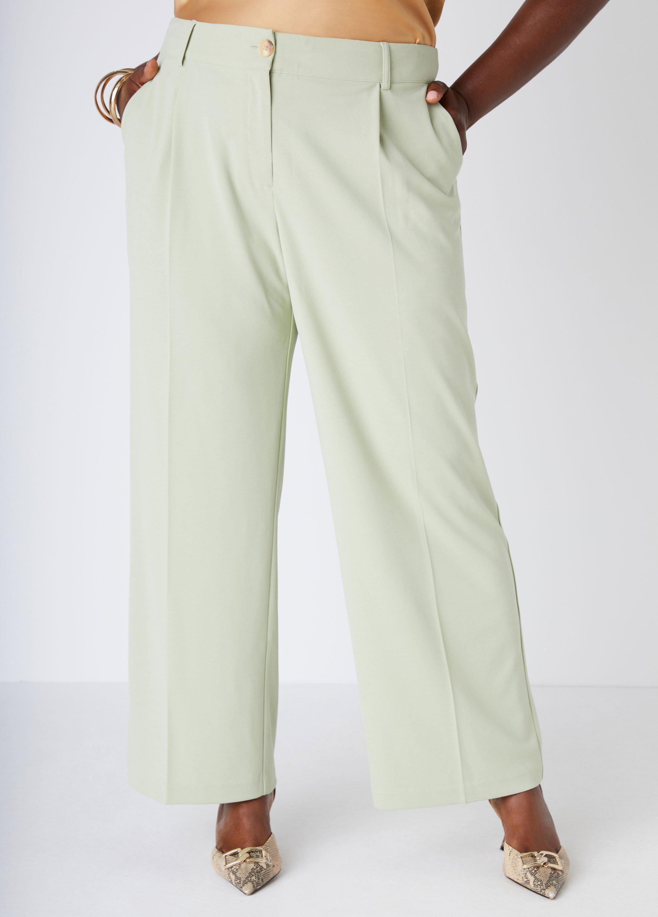 High Rise Crepe Trousers Product Image