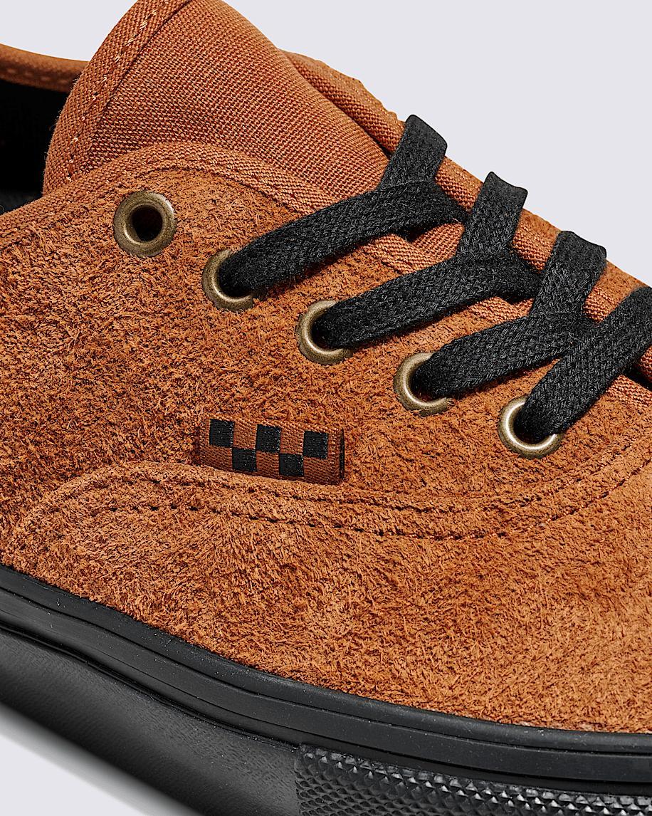 Skate Authentic Suede Shoe in Rust Brown| Vans US Product Image