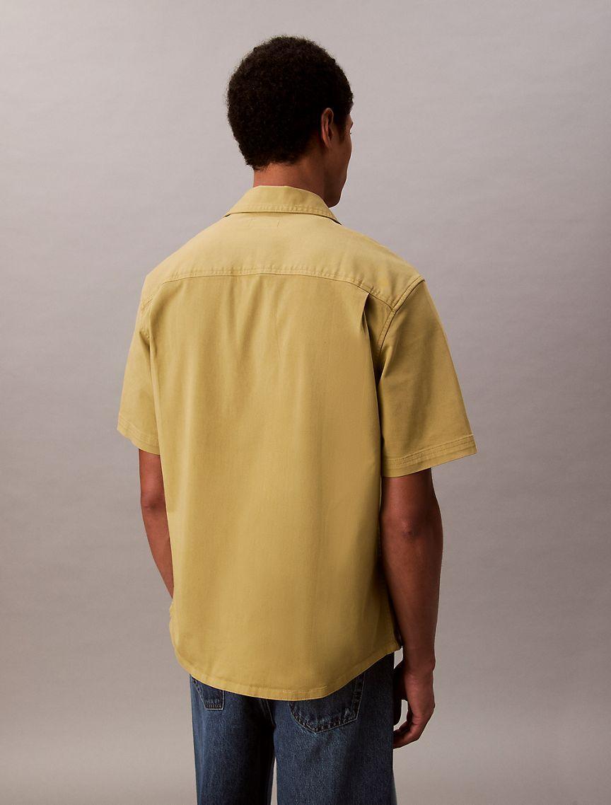 Utility Relaxed Button-Down Shirt  Product Image