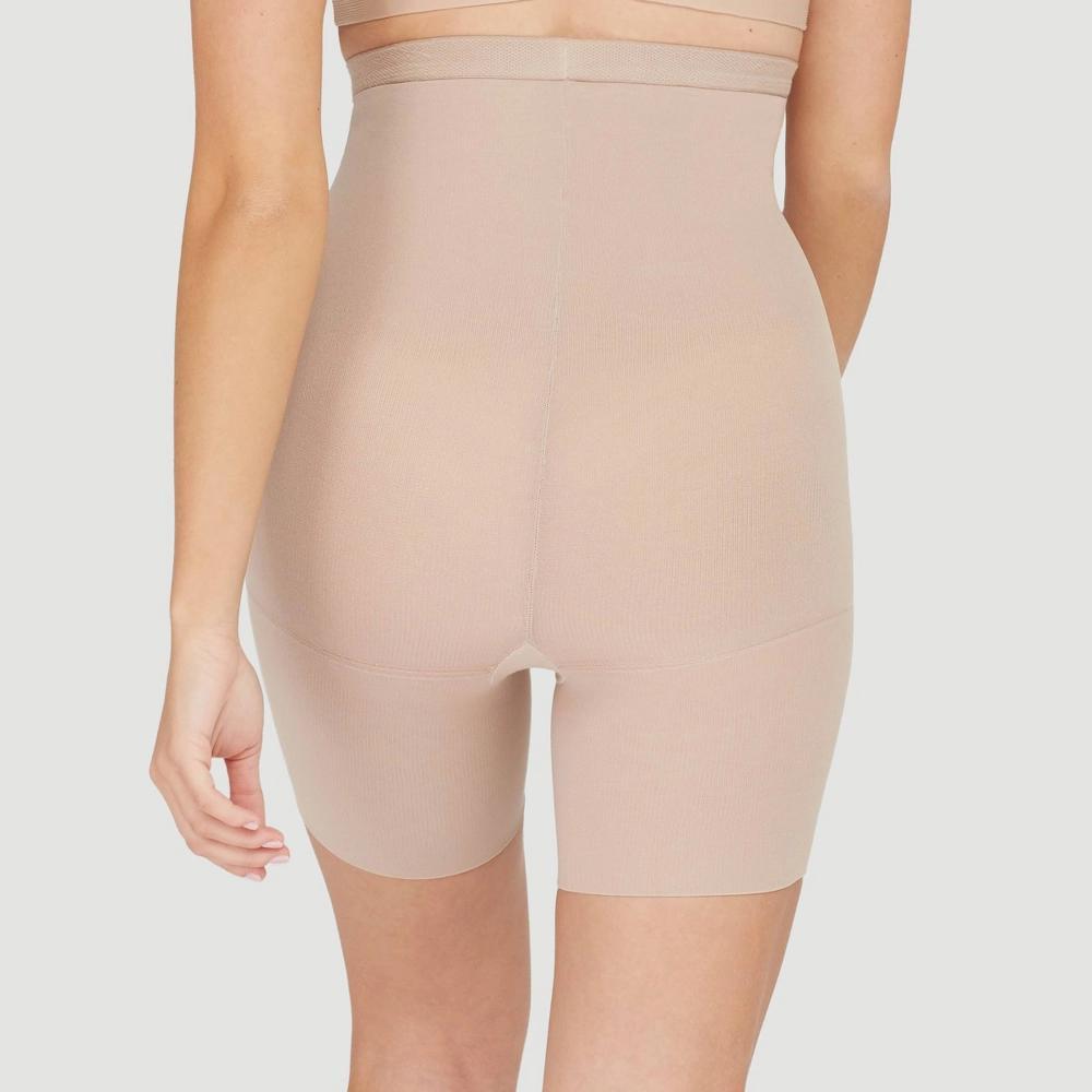 ASSETS by SPANX Womens High-Waist Mid-Thigh Super Control Shaper - Tan 1 Product Image