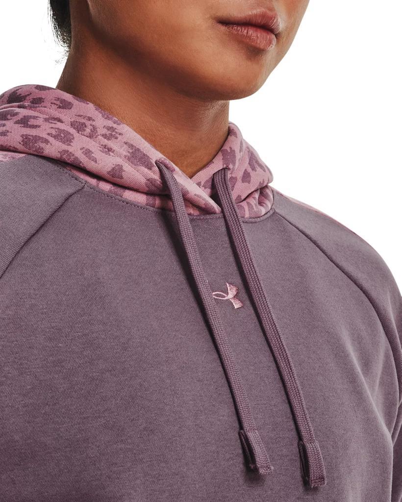 Women's UA Rival Fleece Blocked Hoodie Product Image