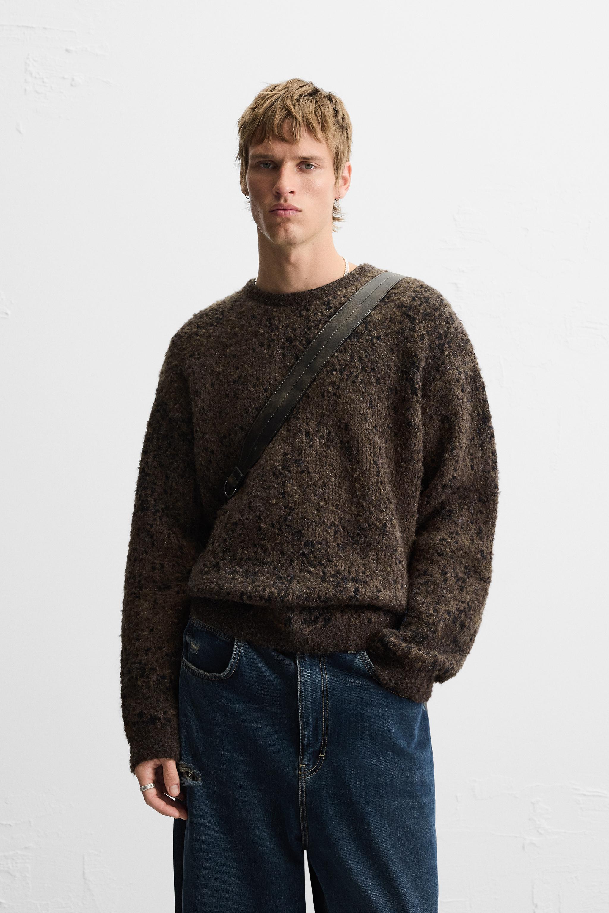 PIXELATED JACQUARD SWEATER Product Image