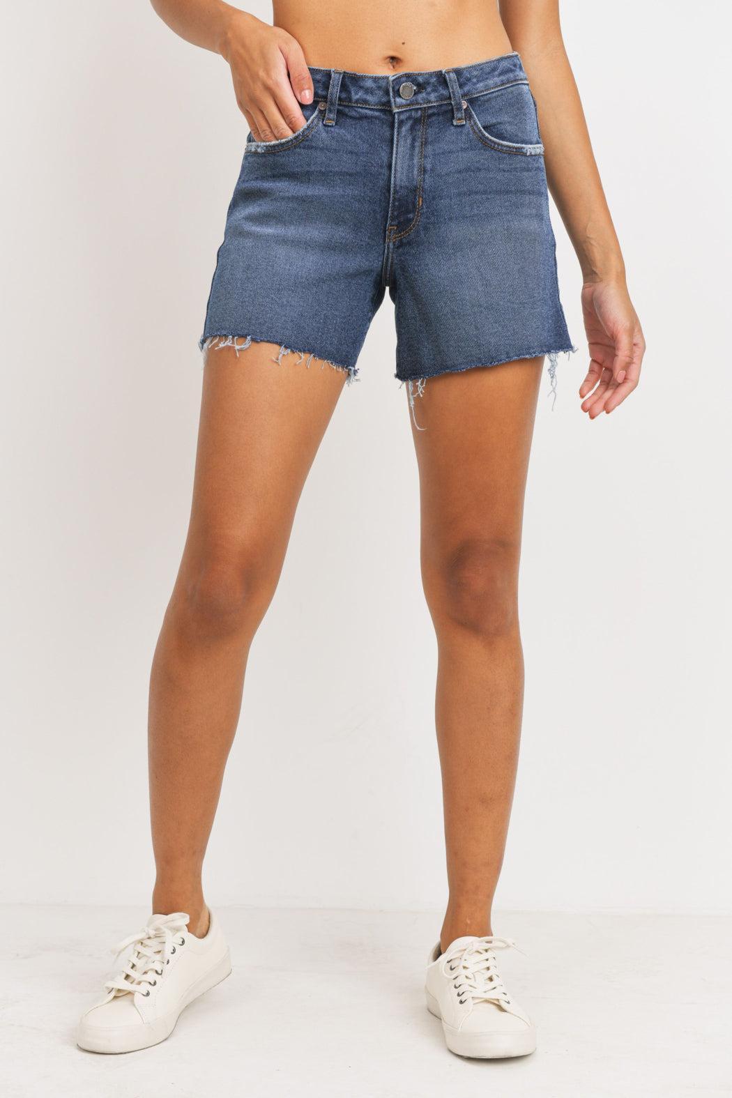 High Rise Scissor Cut Short Product Image