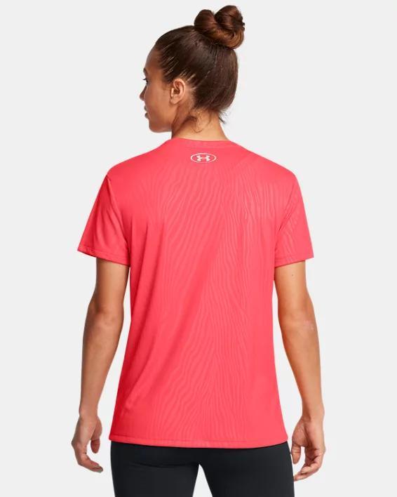 Women's UA Tech™ Emboss Short Sleeve Product Image