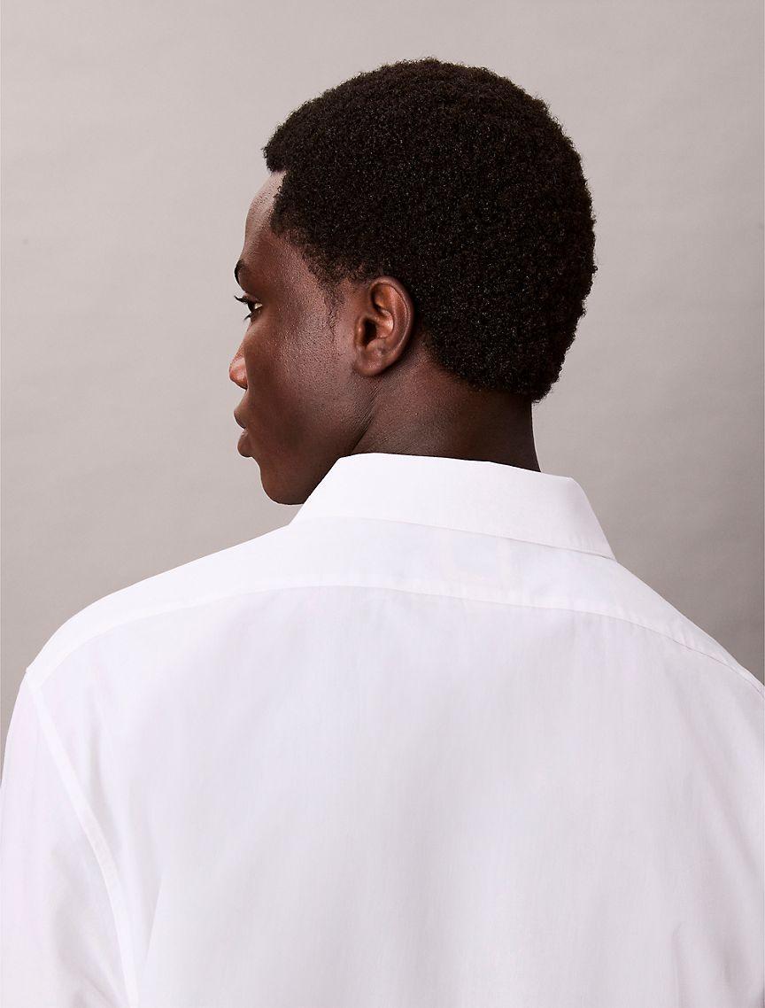 Cotton Silk Relaxed Shirt Product Image