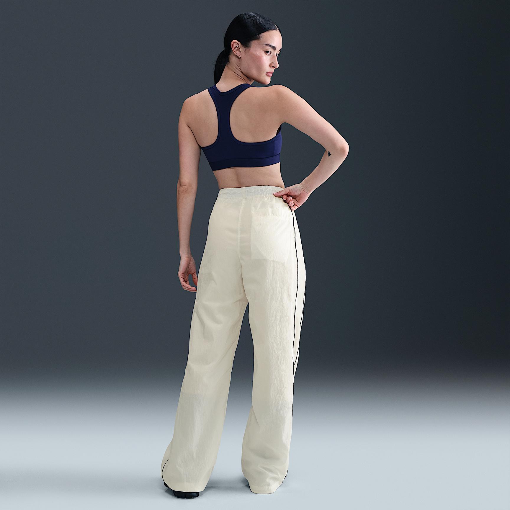 Nike Womens Windrunner High-Waisted Woven Open-Hem Pants | FV7655-135 Product Image