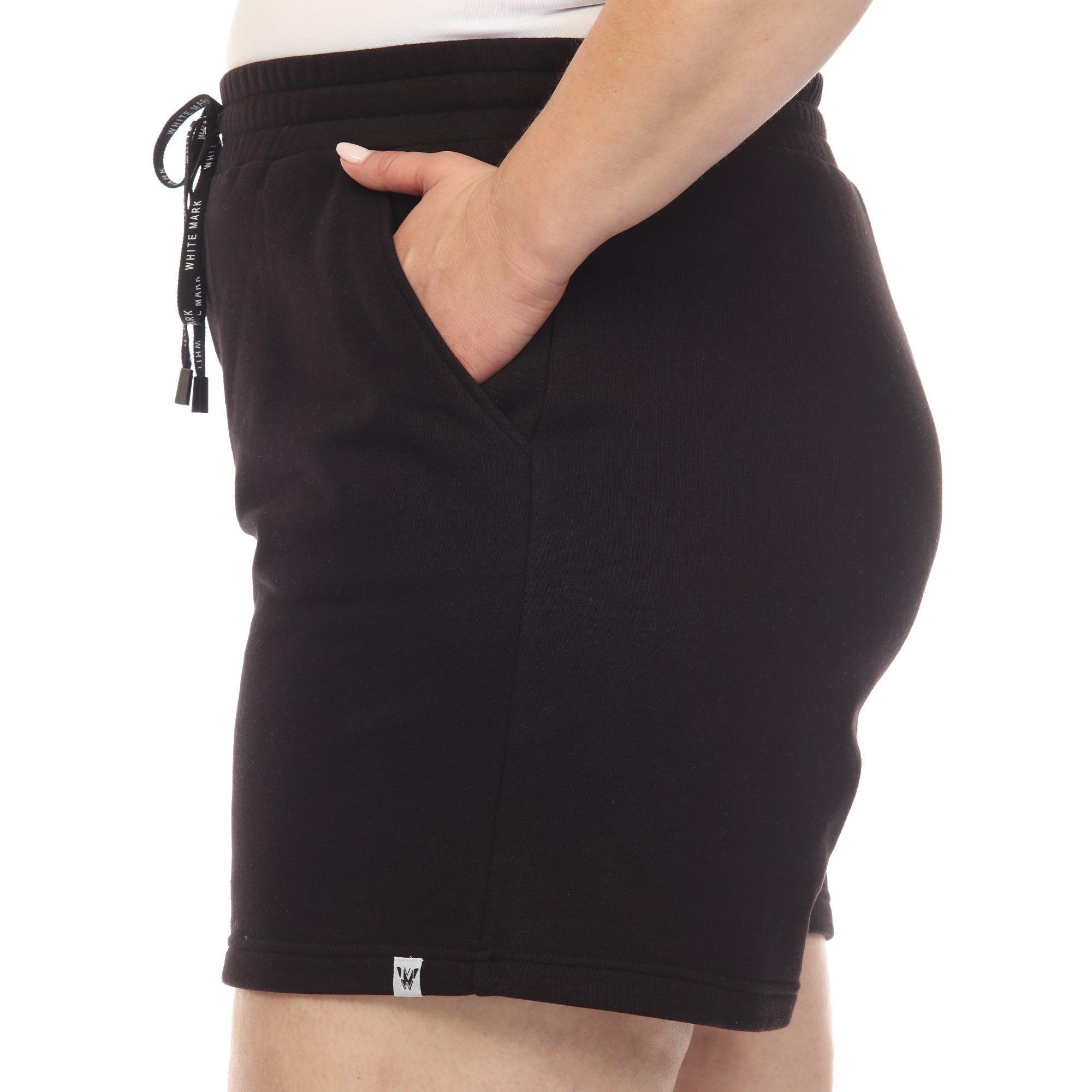 Super Soft Drawstring Waistband Sweat Short - Plus Product Image