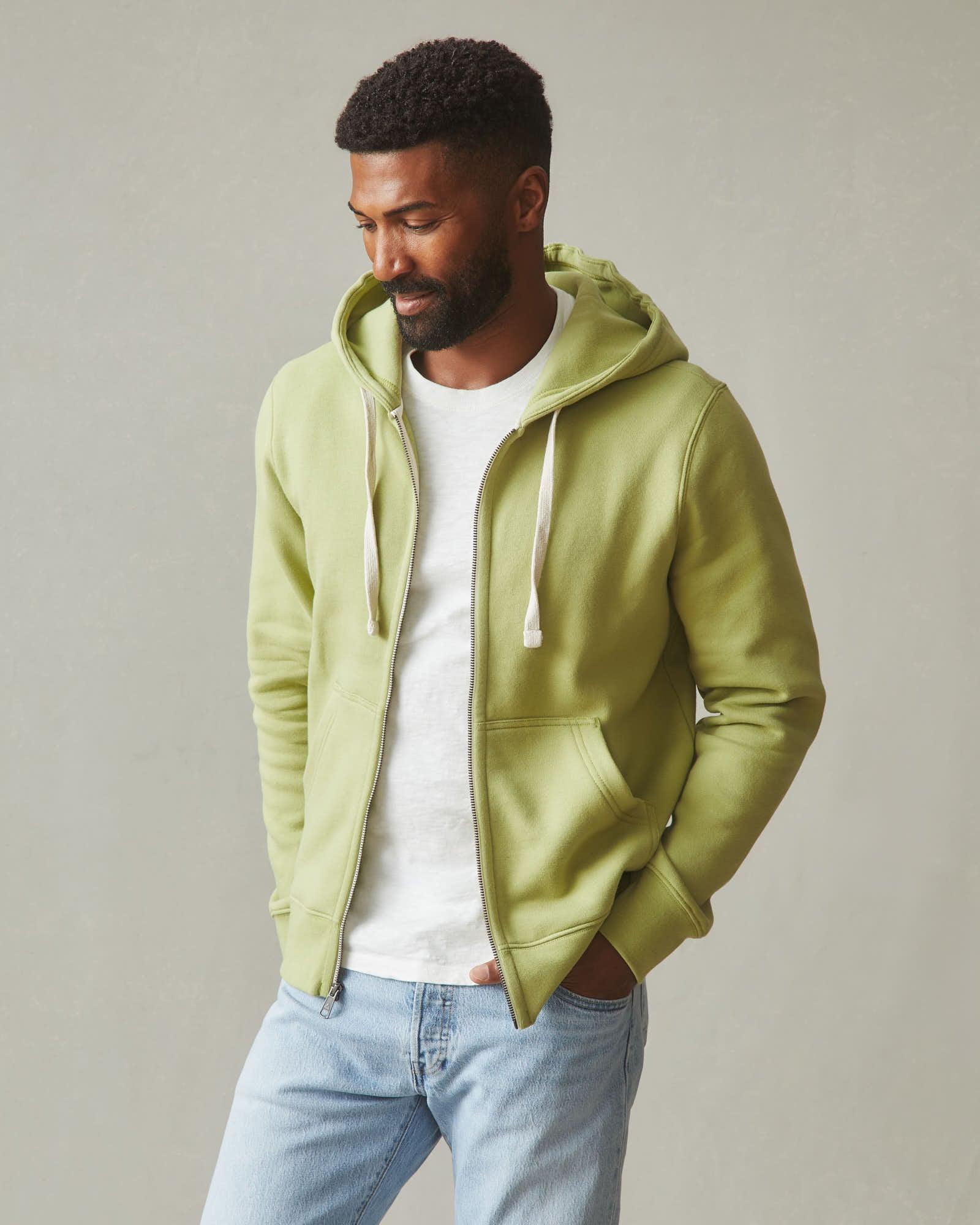Men's Carolina Full Zip - Light Fern Product Image