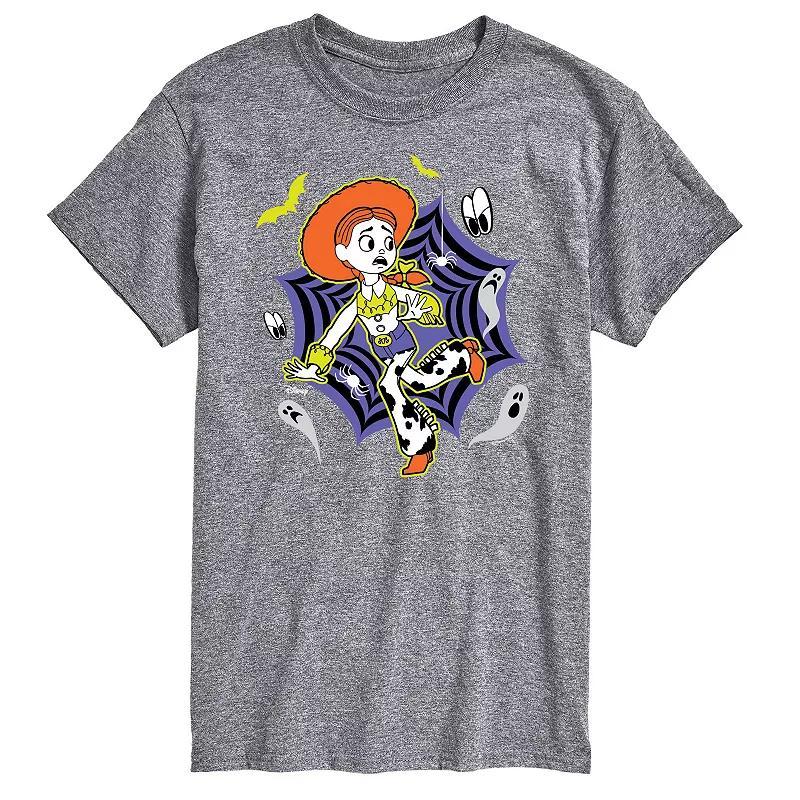 Disney / Pixar's Toy Story Big & Tall Jessie Web Graphic Tee, Men's, Size: 3XL Tall, Gray Product Image