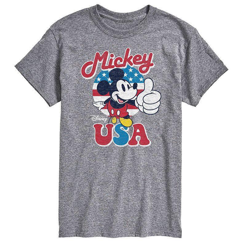 Disney's Mickey Mouse Men's Land Of The Green Graphic Tee, Size: XS, Blue Product Image