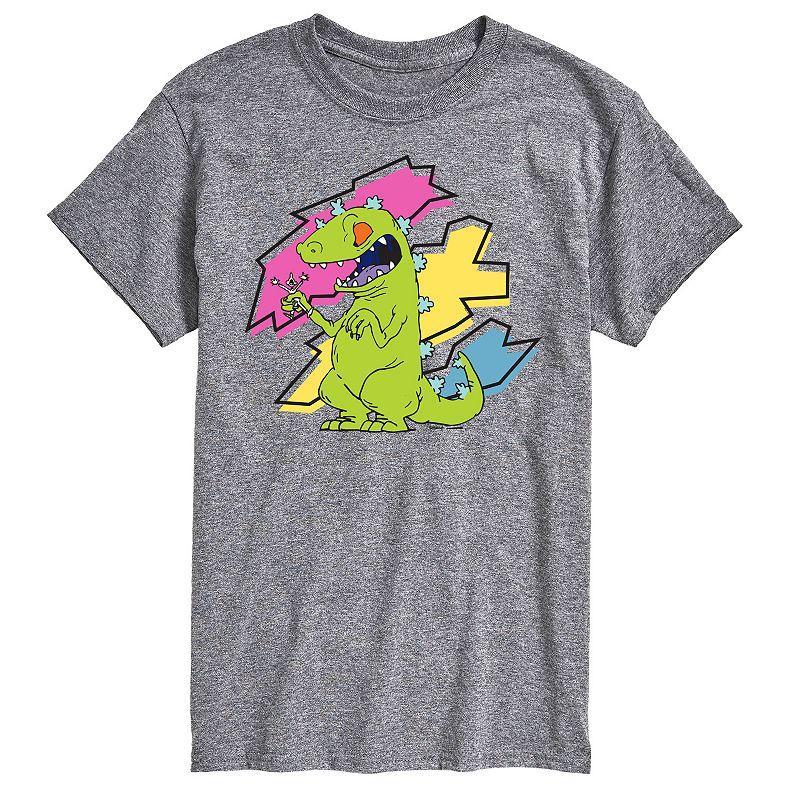 Big & Tall Rugrats Reptar Shreds Graphic Tee, Mens Product Image