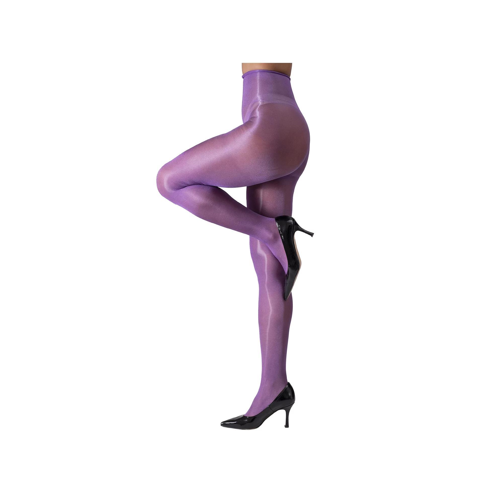 LECHERY® Lustrous Silky Shiny 40 Denier 1 Pair of Pantyhose, Women's,  Product Image