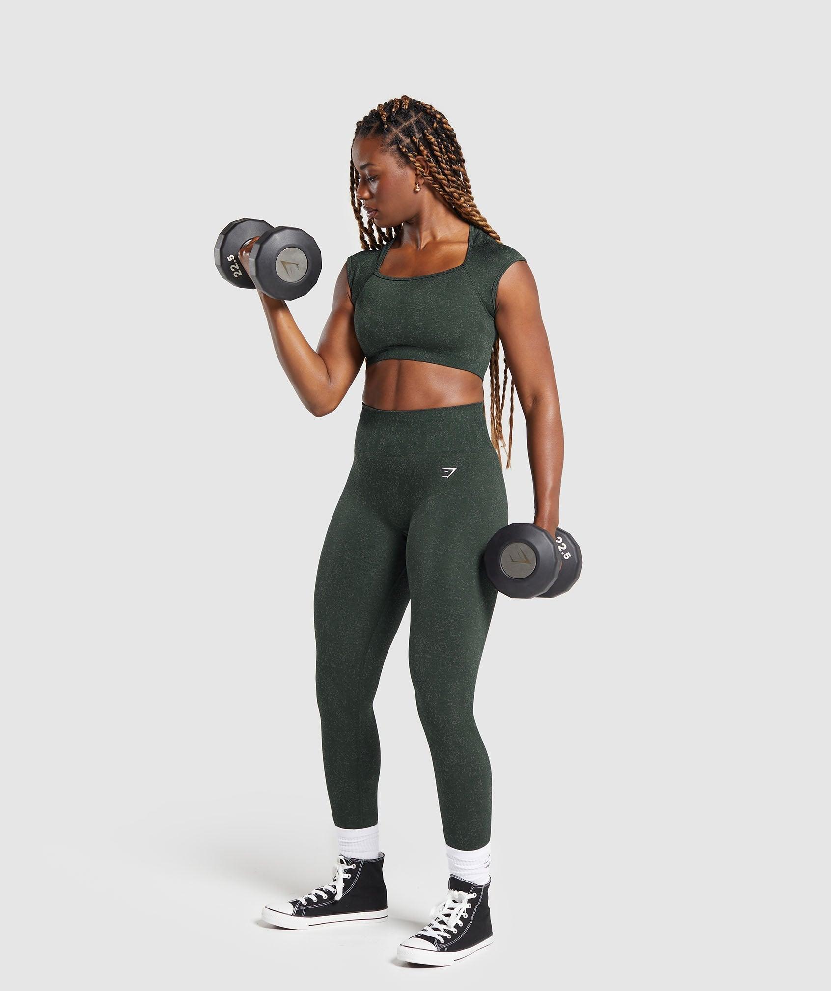 Adapt Fleck Seamless Crop Top Product Image