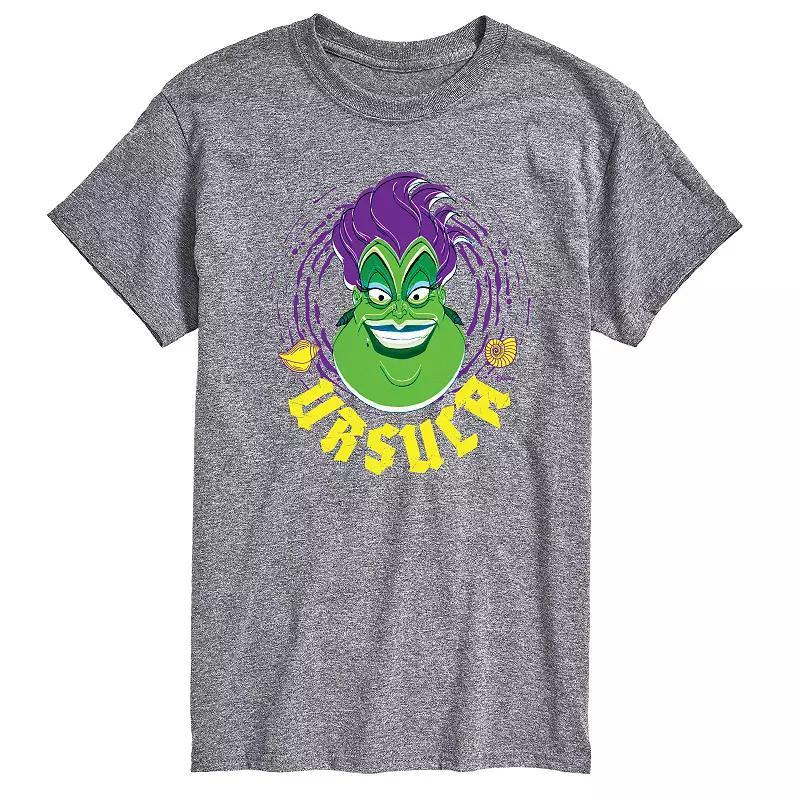 Disney Villains Ursula Men's Graphic Tee, Size: Small, Black Product Image