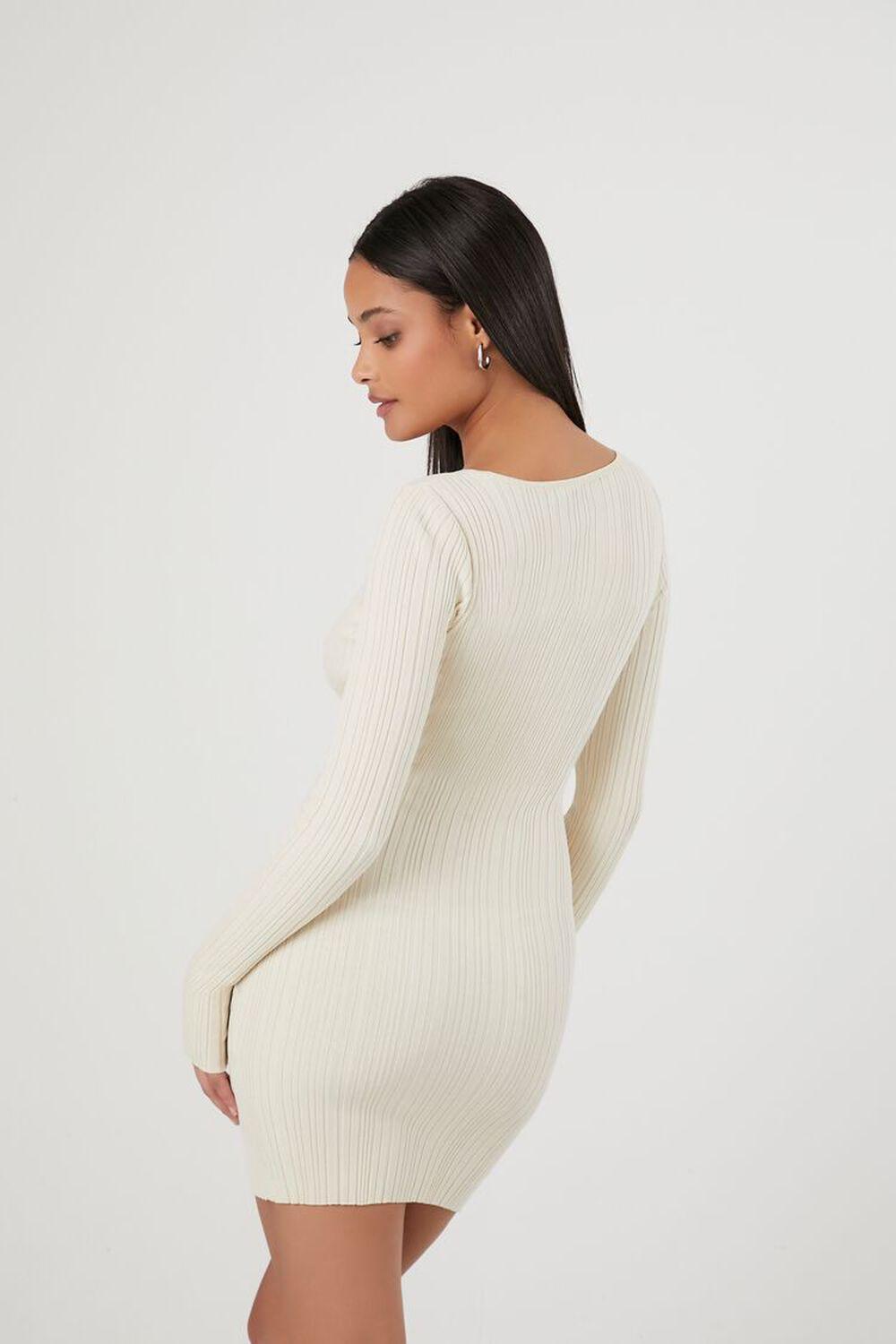 Bodycon Ribbed Sweater Dress | Forever 21 Product Image