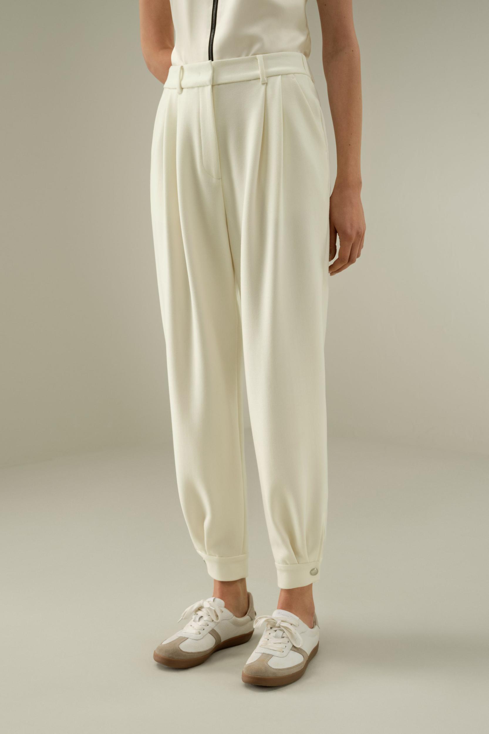 LSxES Silk-Wool Joggers with Pockets Product Image