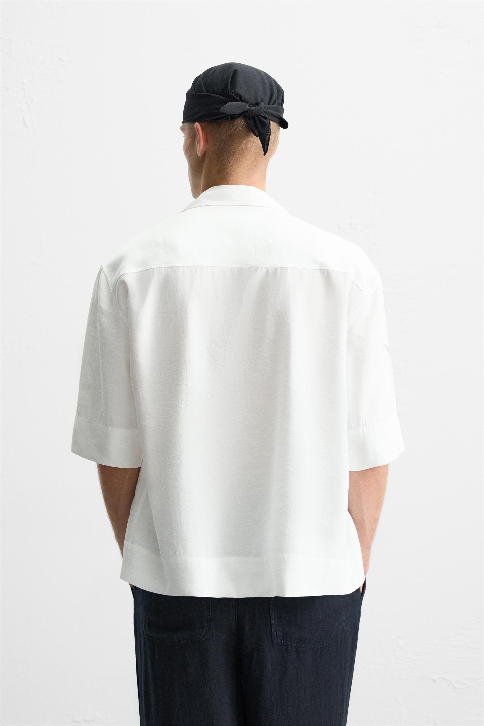 LACE EMBROIDERED SHIRT Product Image