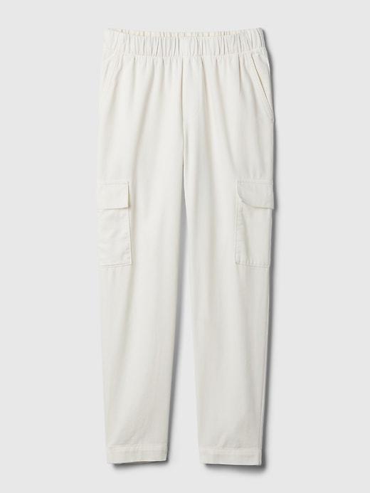 Mid Rise Twill Cargo Pants Product Image