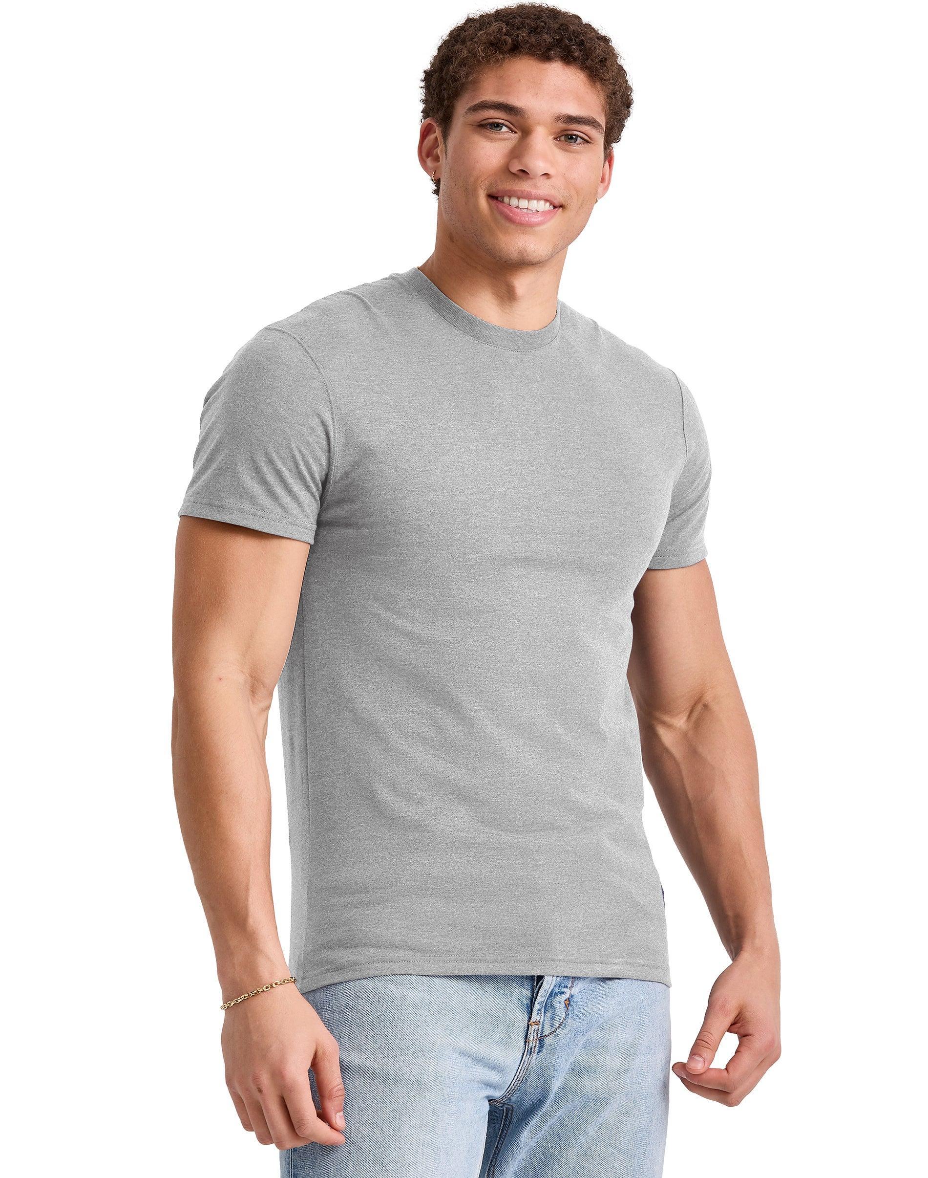 Mens Hanes Originals Cotton Short Sleeve T-shirt Product Image