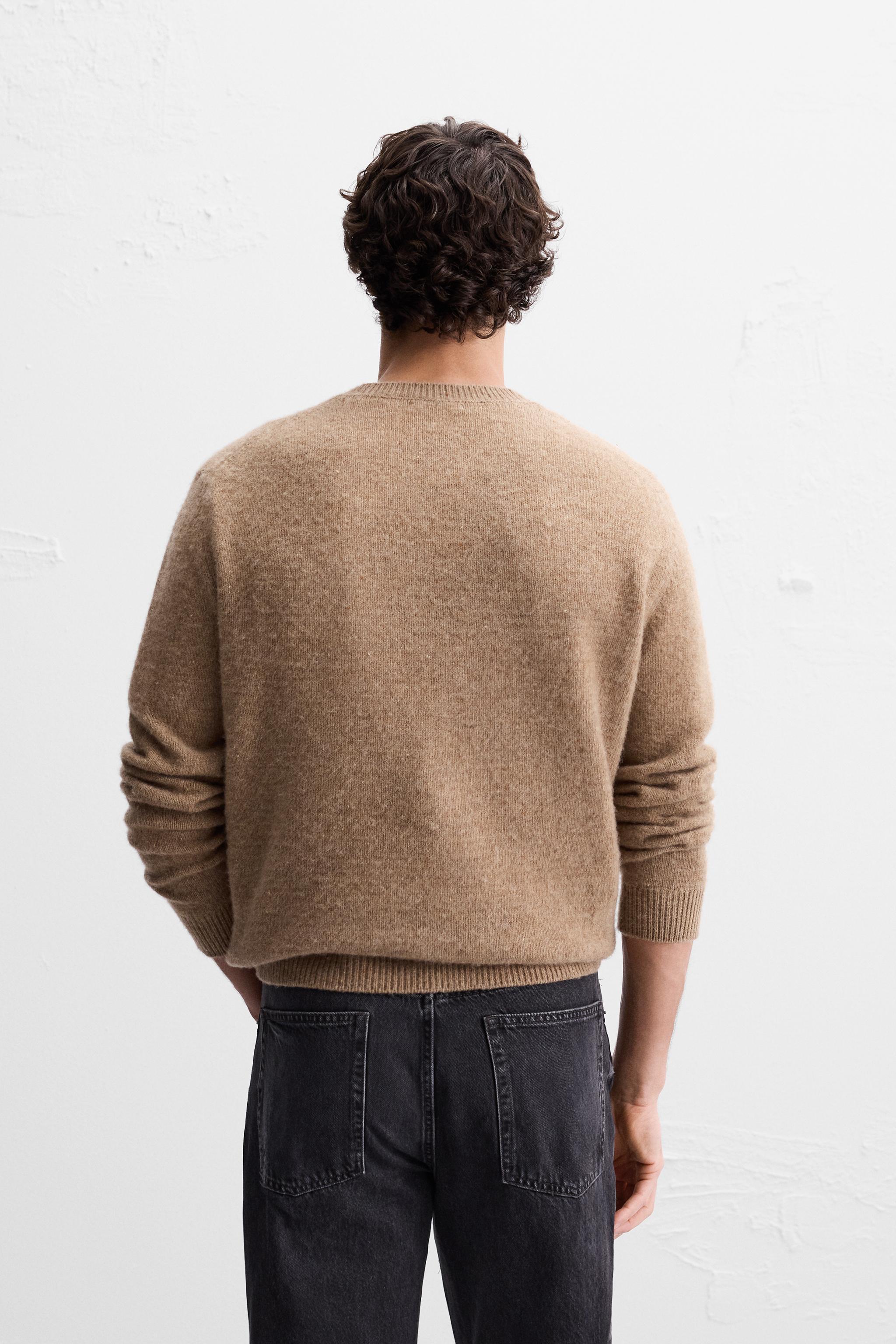 BRUSHED WOOL SWEATER Product Image