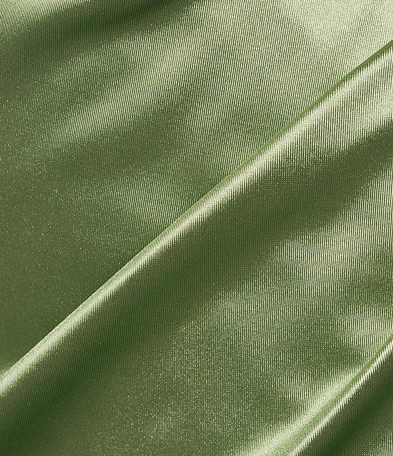 B. Darlin Cowl Neck Spaghetti Strap Lace Up Back Dress Product Image