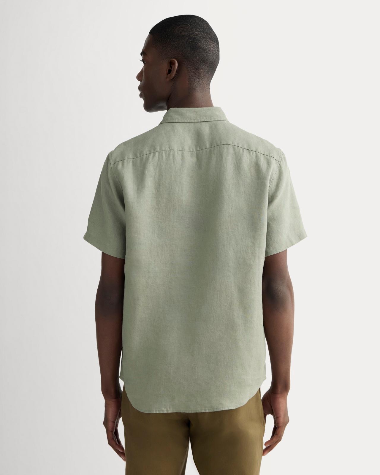 Mens Classic Short-Sleeve Shirt in Linen by Everlane Product Image