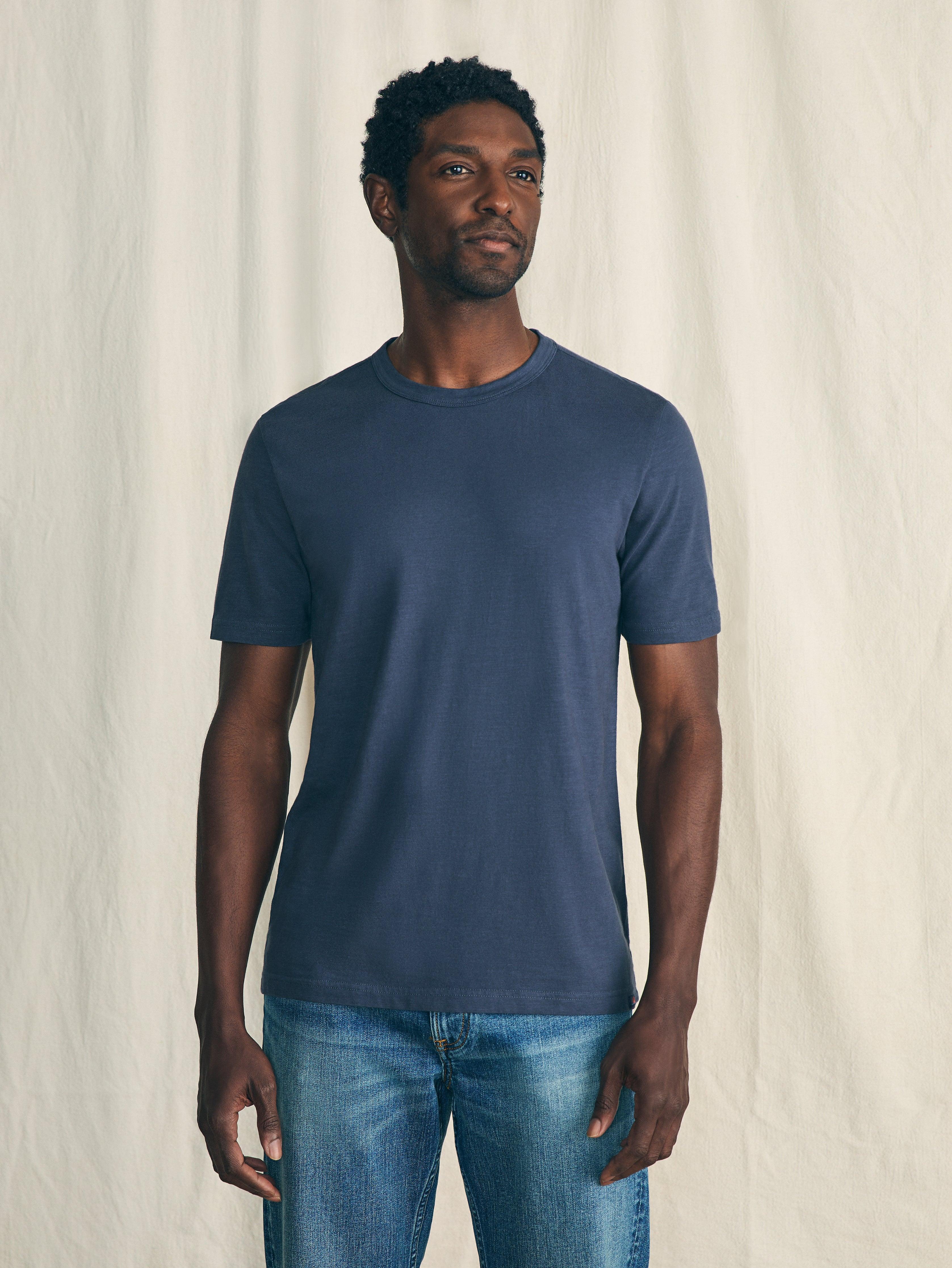 Sunwashed Tee - Dune Navy Male Product Image